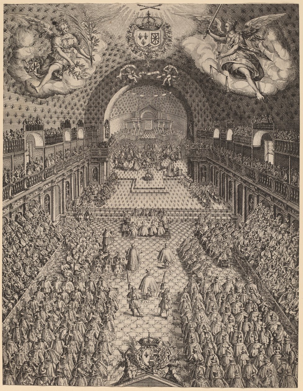 Staterne General for Frankrig (Les States Genéraux de France) af Jan Ziarnko