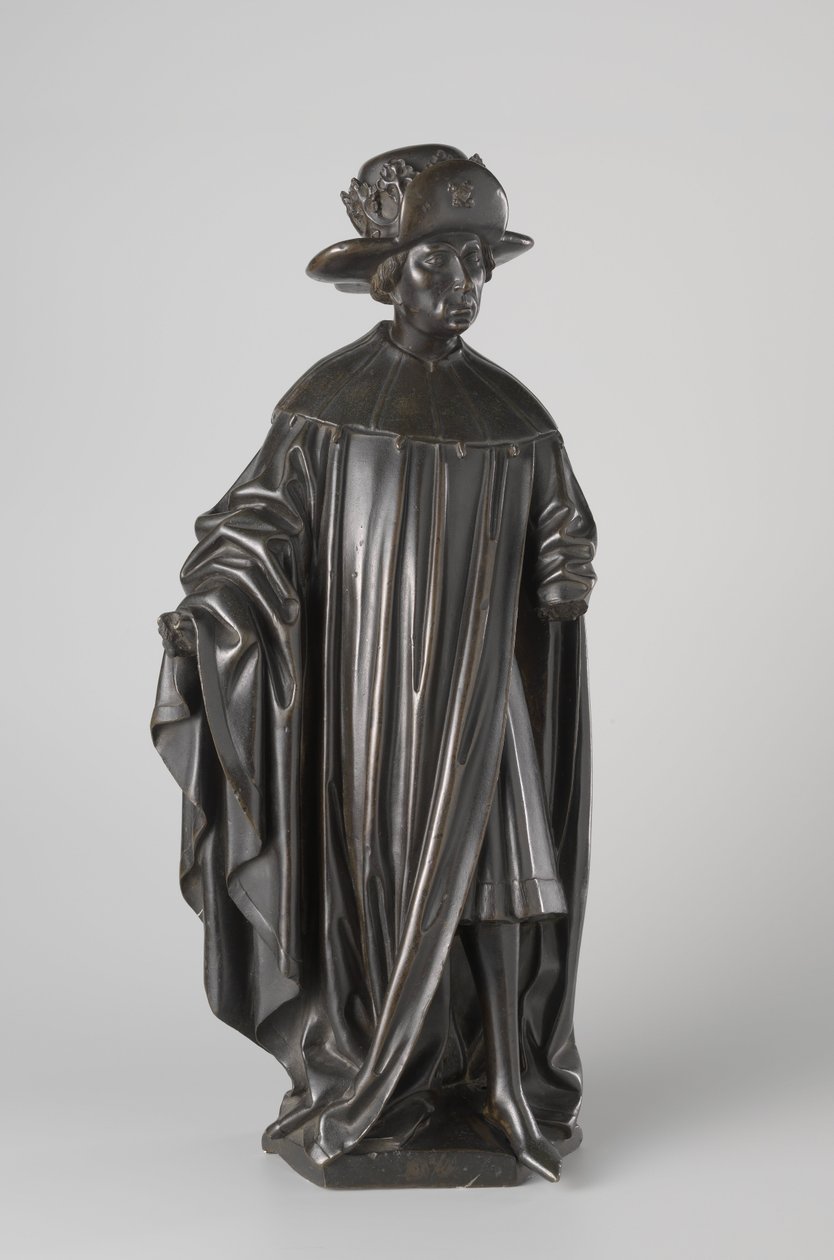 Græder fra Isabella af Bourbons grav, ca. 1475-76 (bronze) af Jan attrib.to Borman