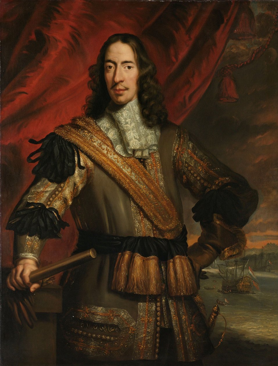 Cornelis de Witt, borgmester i Dordrecht og lordløjtnant af Putten af Jan de Baen