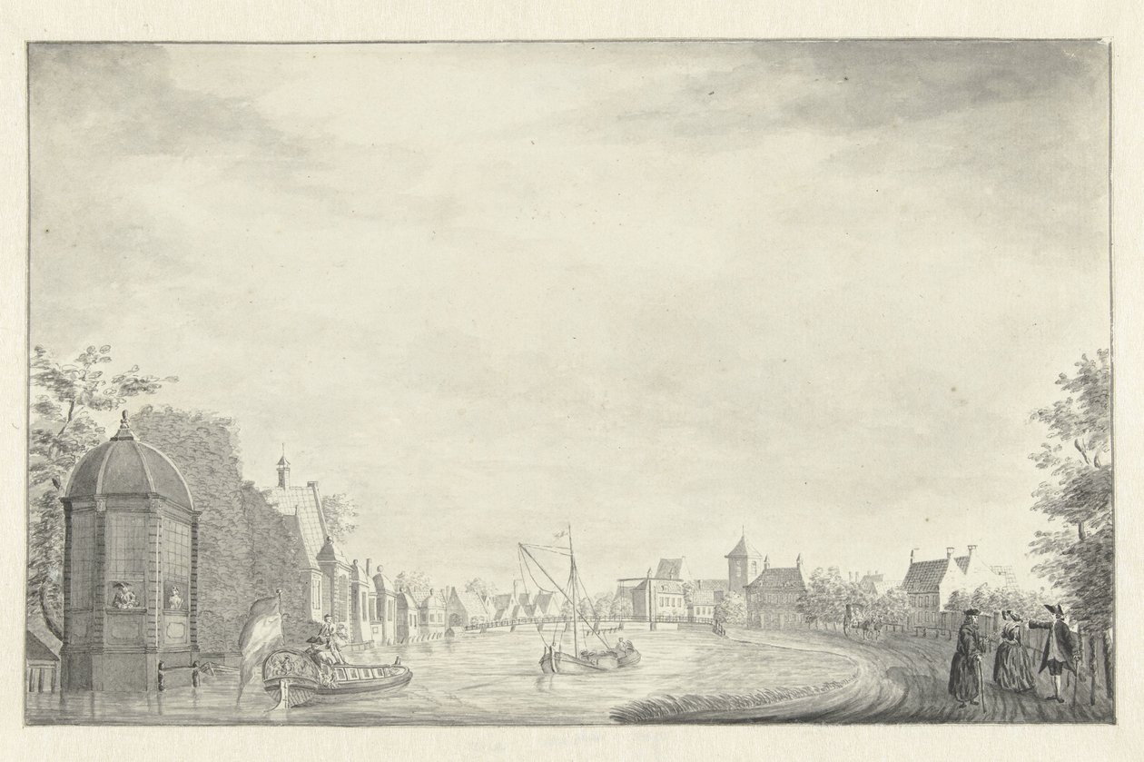 Ouderkerk ved Amstel af Jan de Beijer (possibly)
