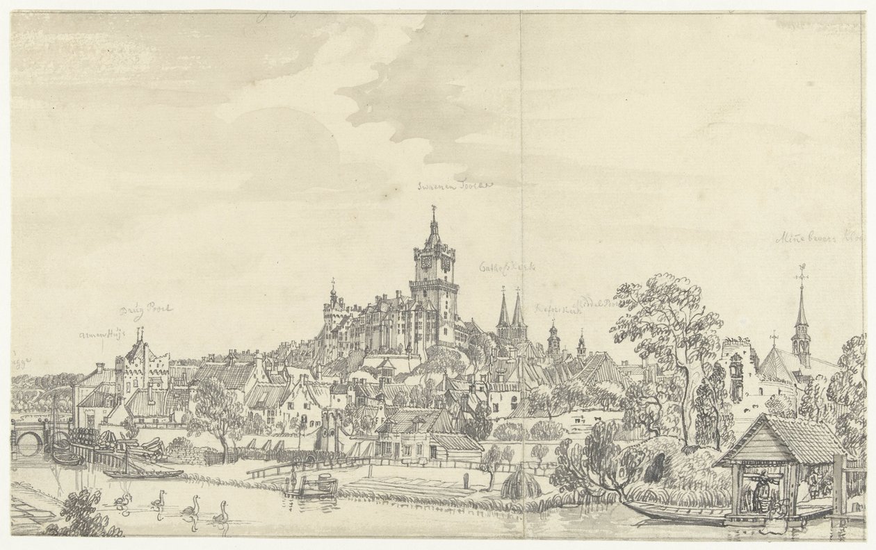 Udsigt over Kleve af Jan de Beijer