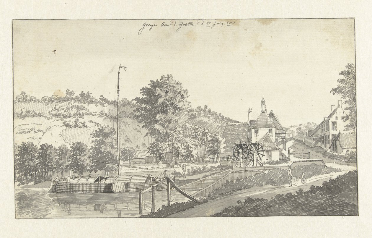 Grebbe lås af Jan de Beijer