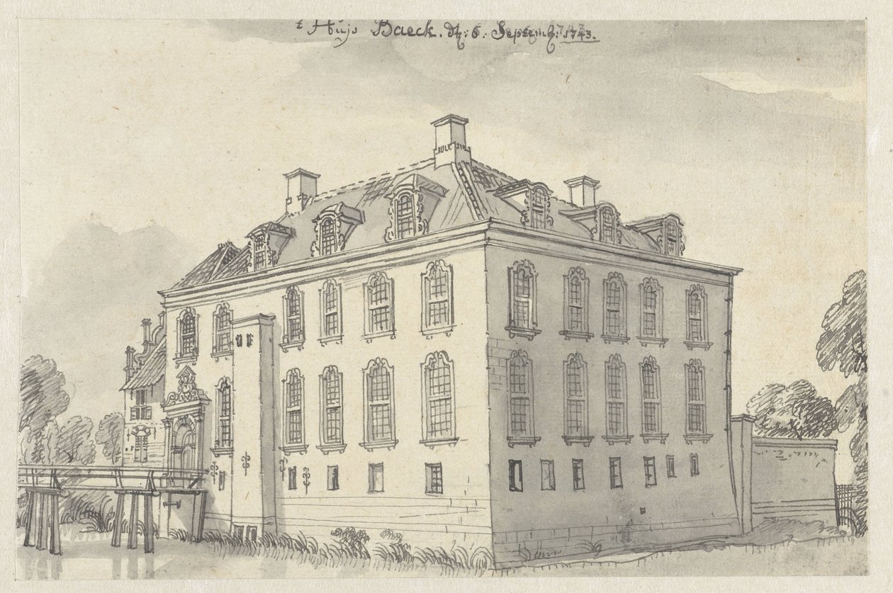Huset Baeck af Jan de Beijer