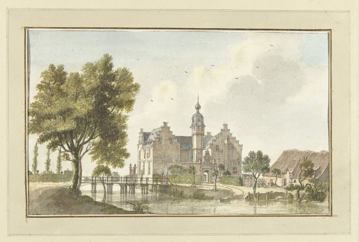 Huis den Ham, på Niers i Tyskland af Jan de Beijer