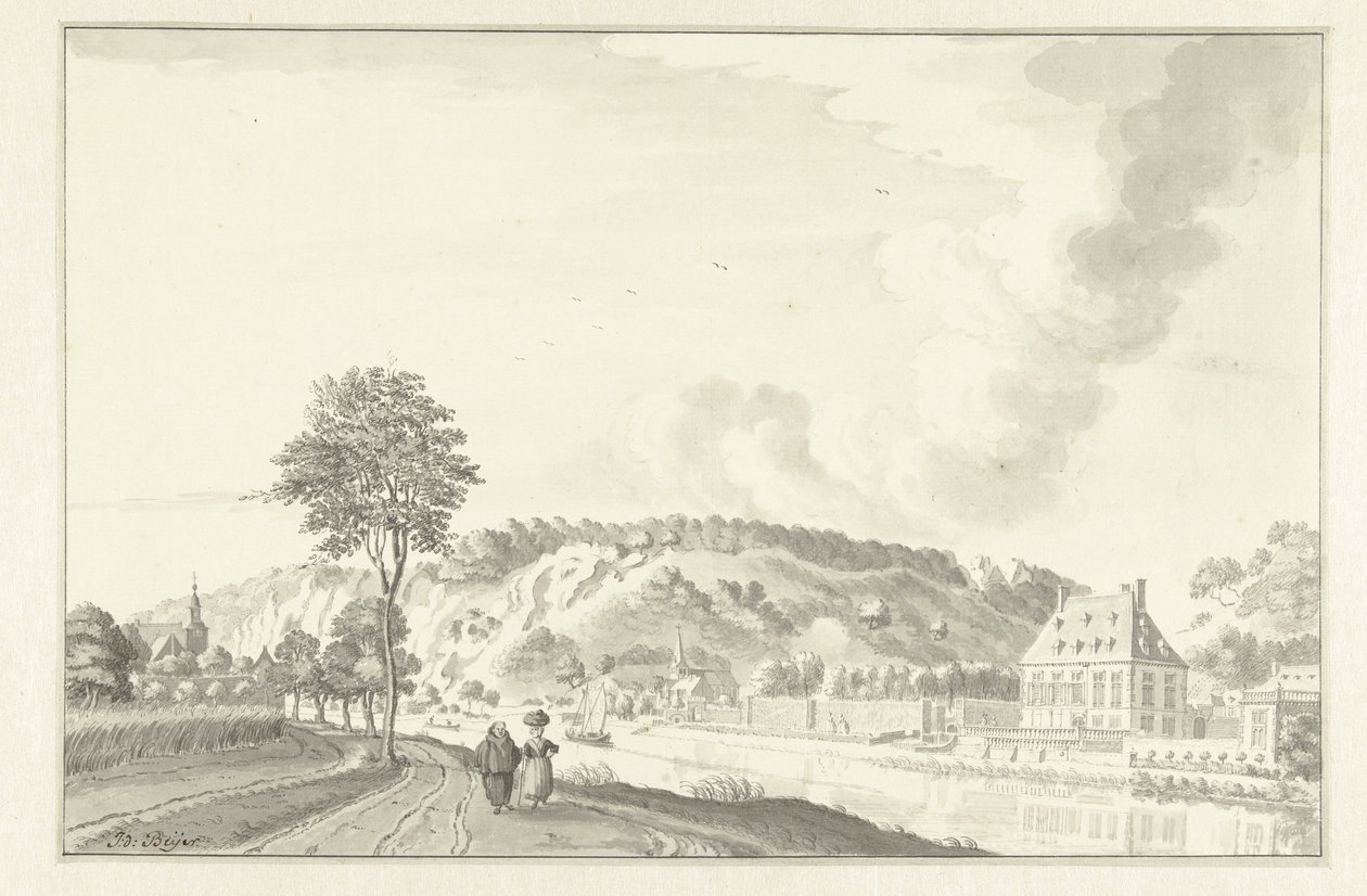 Daff Slot, langs Meuse, over Namur af Jan de Beijer