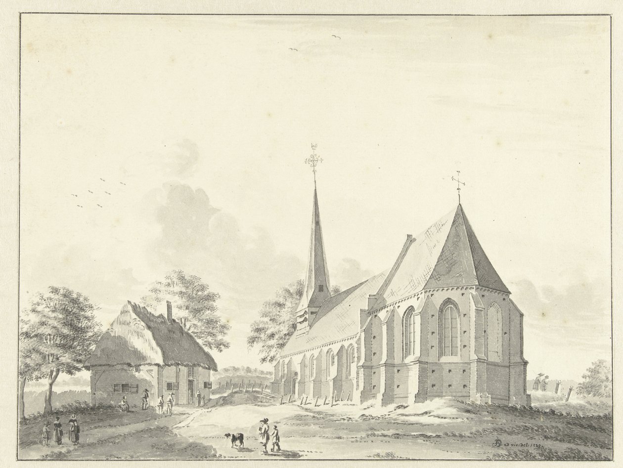 Kirke i Aalst af Jan de Beijer