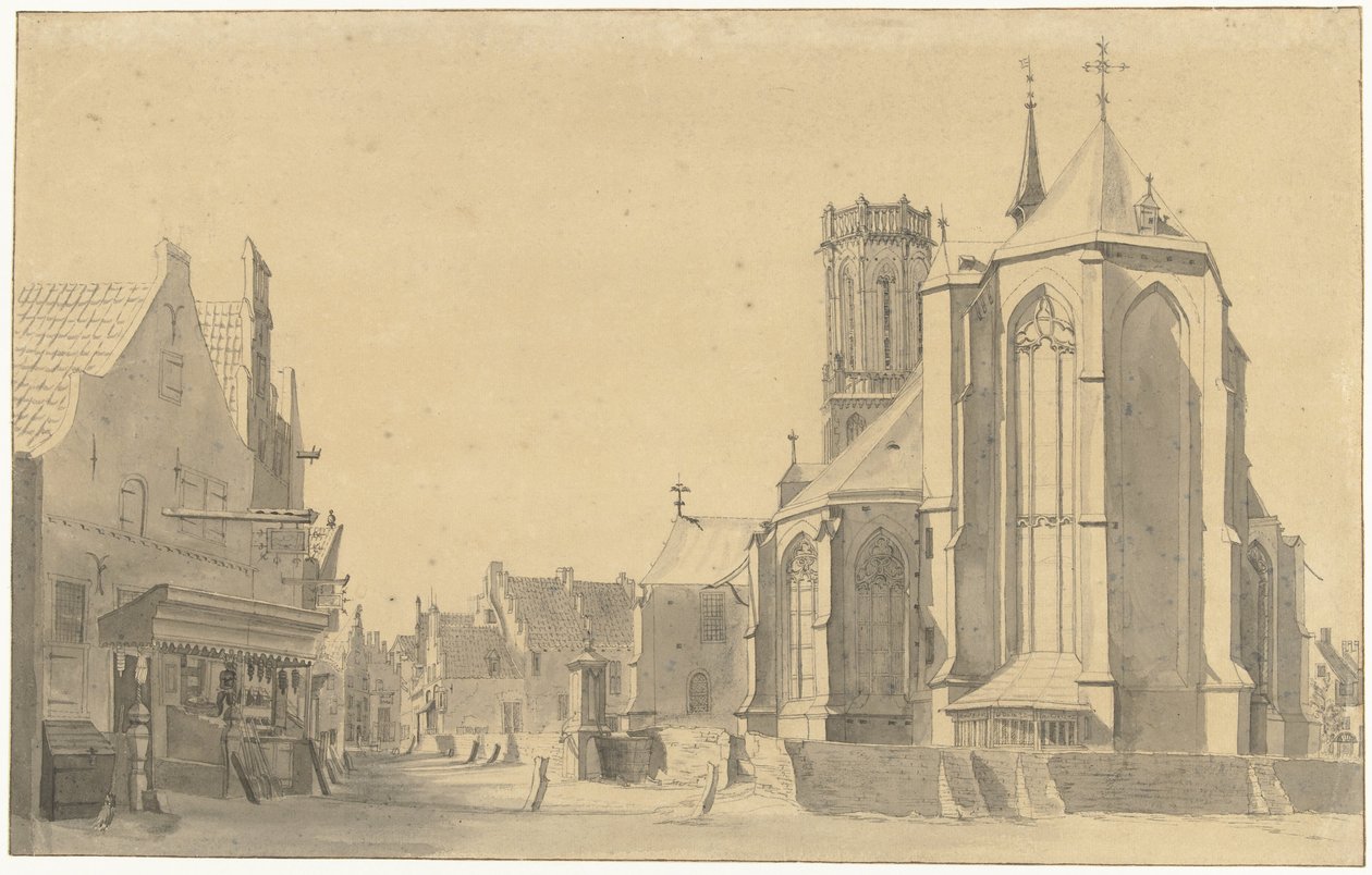 Sankt Aldegonde Kirke i Emmerik af Jan de Beijer