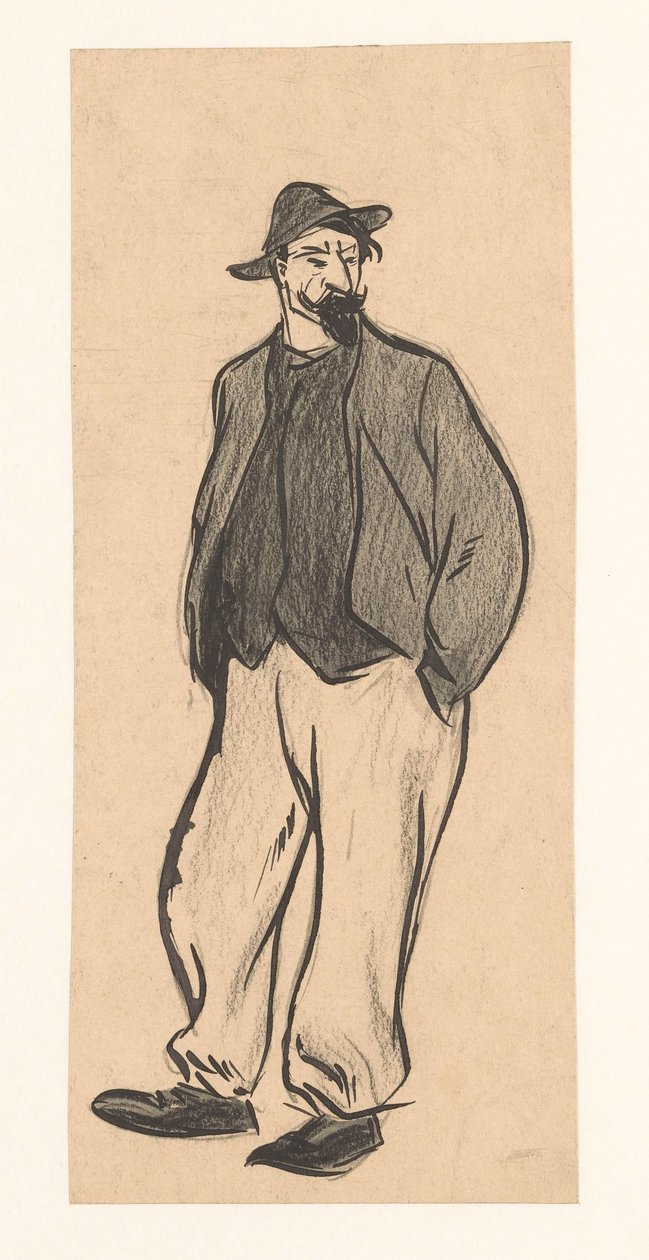 mandsfigur af Jan de Waardt