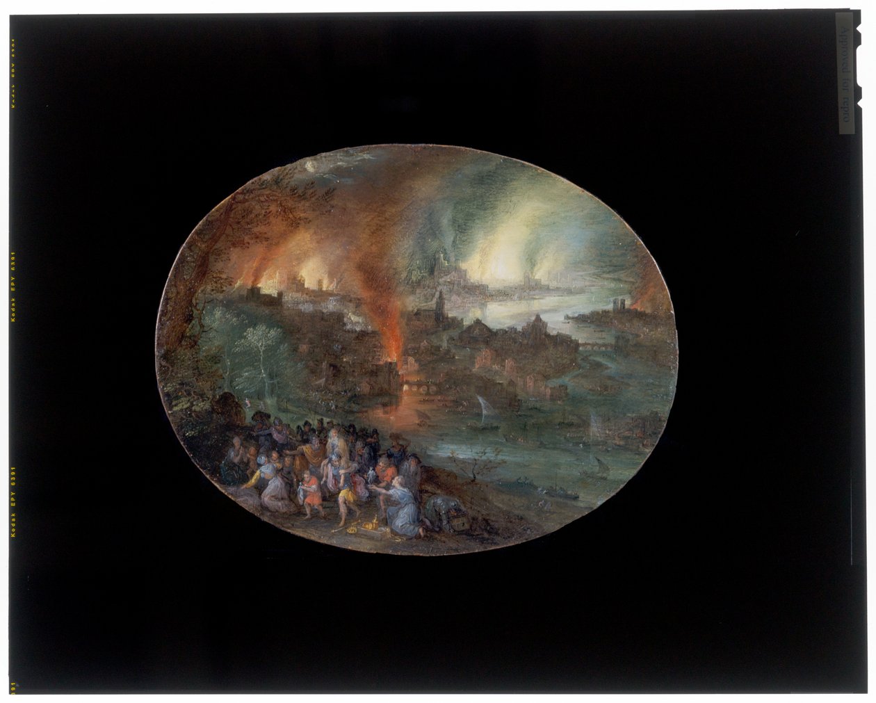 Aeneas ja Anchises af Jan the Elder Brueghel
