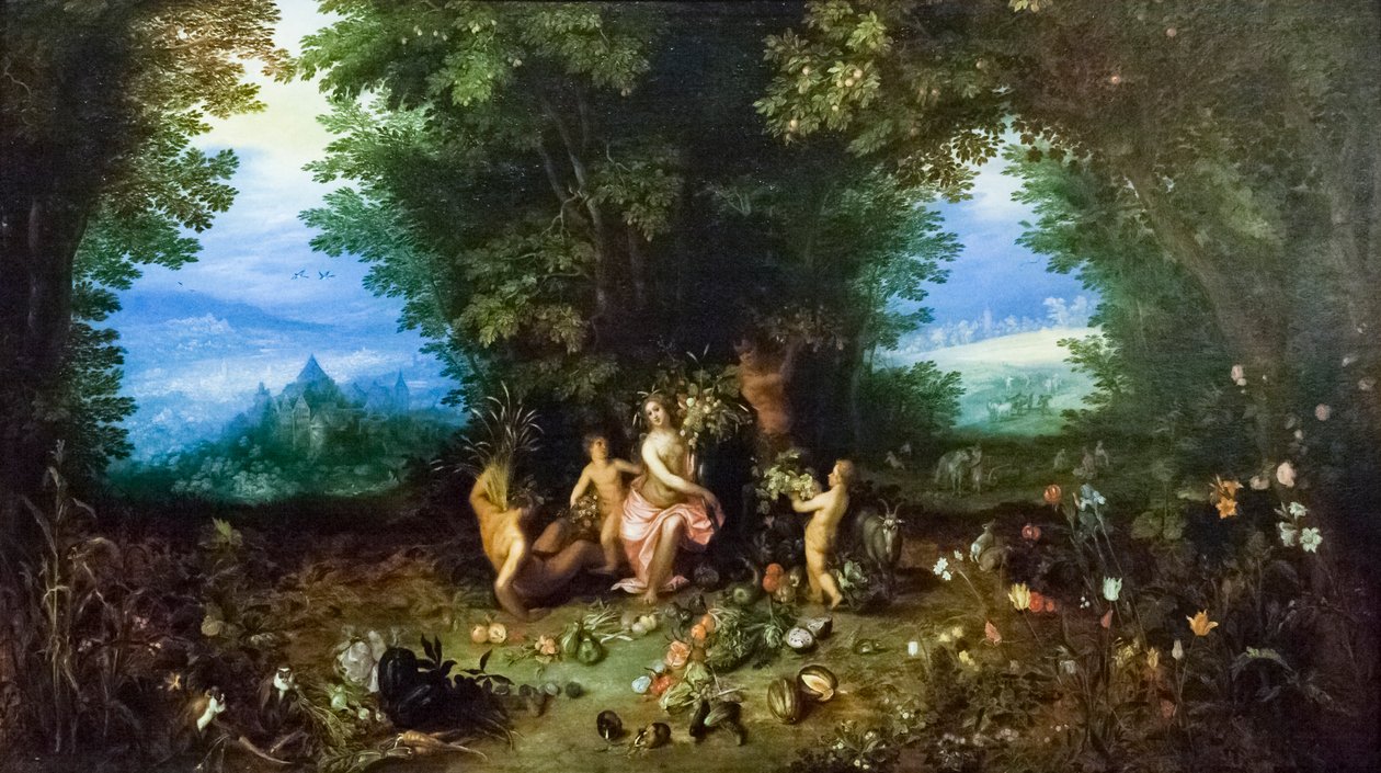 Allegory of Earth, ca. 1611 af Jan the Elder Brueghel