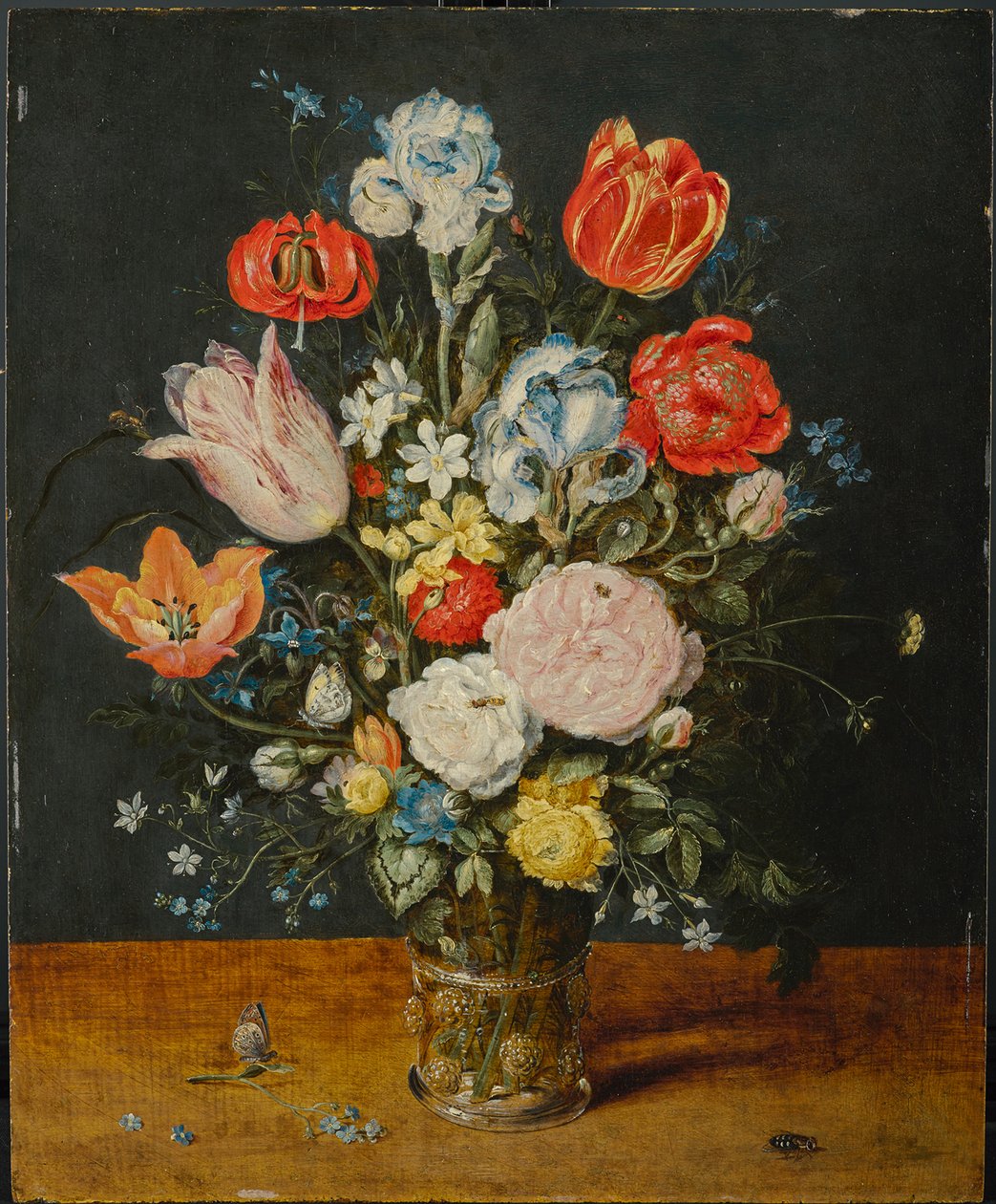 Blomster i et bægerglas, efter 1608 af Jan the Elder Brueghel