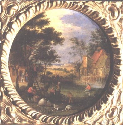 At plukke æbler af Jan the Elder Brueghel