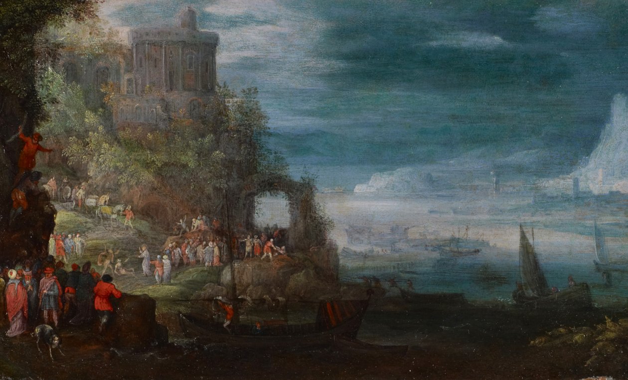 Havlandskab og uddrivelsen af dæmoner, ca. 1600 af Jan the Elder Brueghel