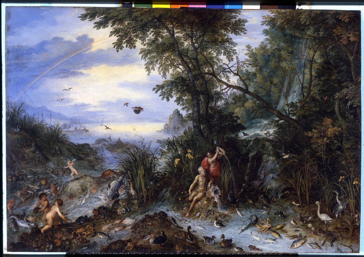 Vand. Maleri af Brueghel Jan I af Jan the Elder Brueghel