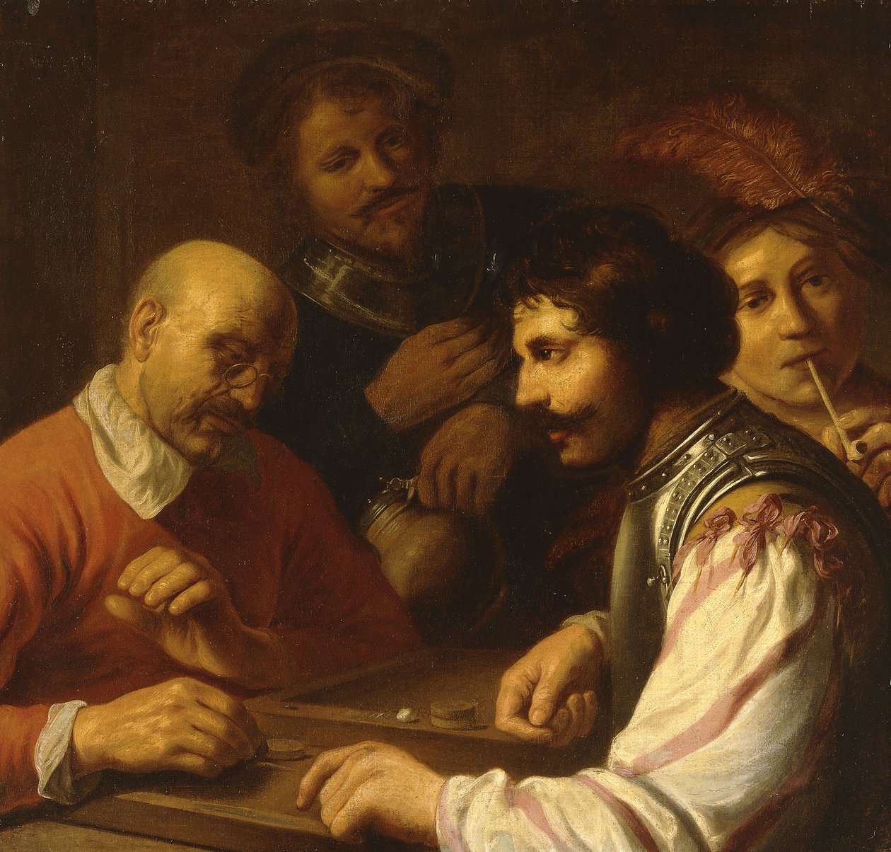 Tric-Trac-spillere i en kro, ca. 1623-5 af Jan the Elder Lievens
