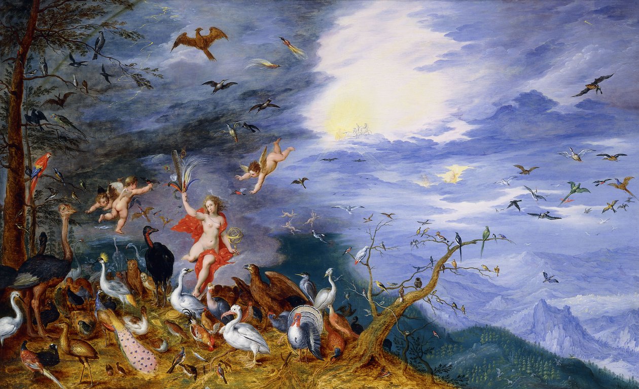 An Allegory of Air, ca. 1630 af Jan Brueghel the Younger