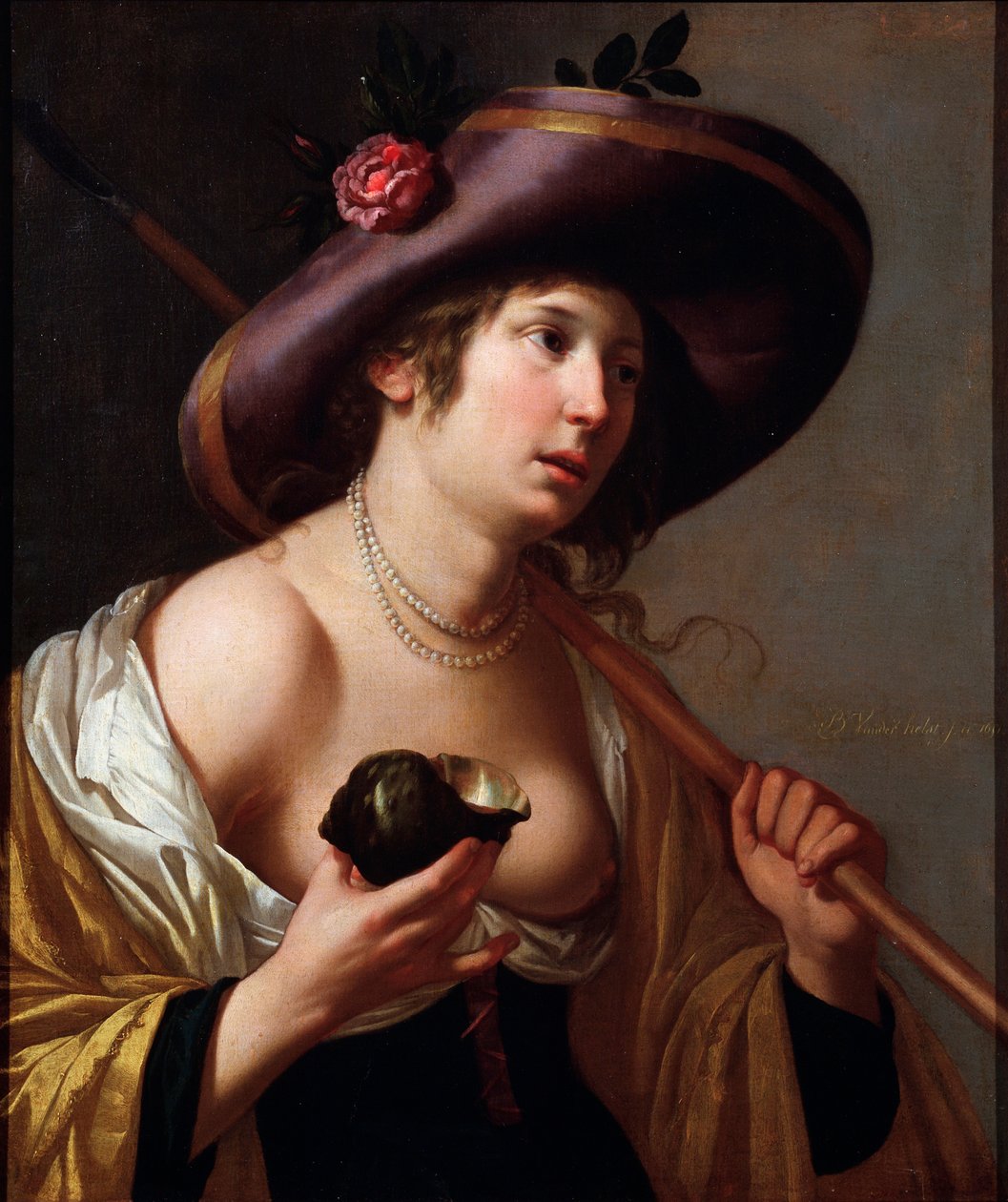Prinsesse Granida efter skuespillet Granida af Pieter Corneliszoon Hooft, 1651 af Jan van Bijlert