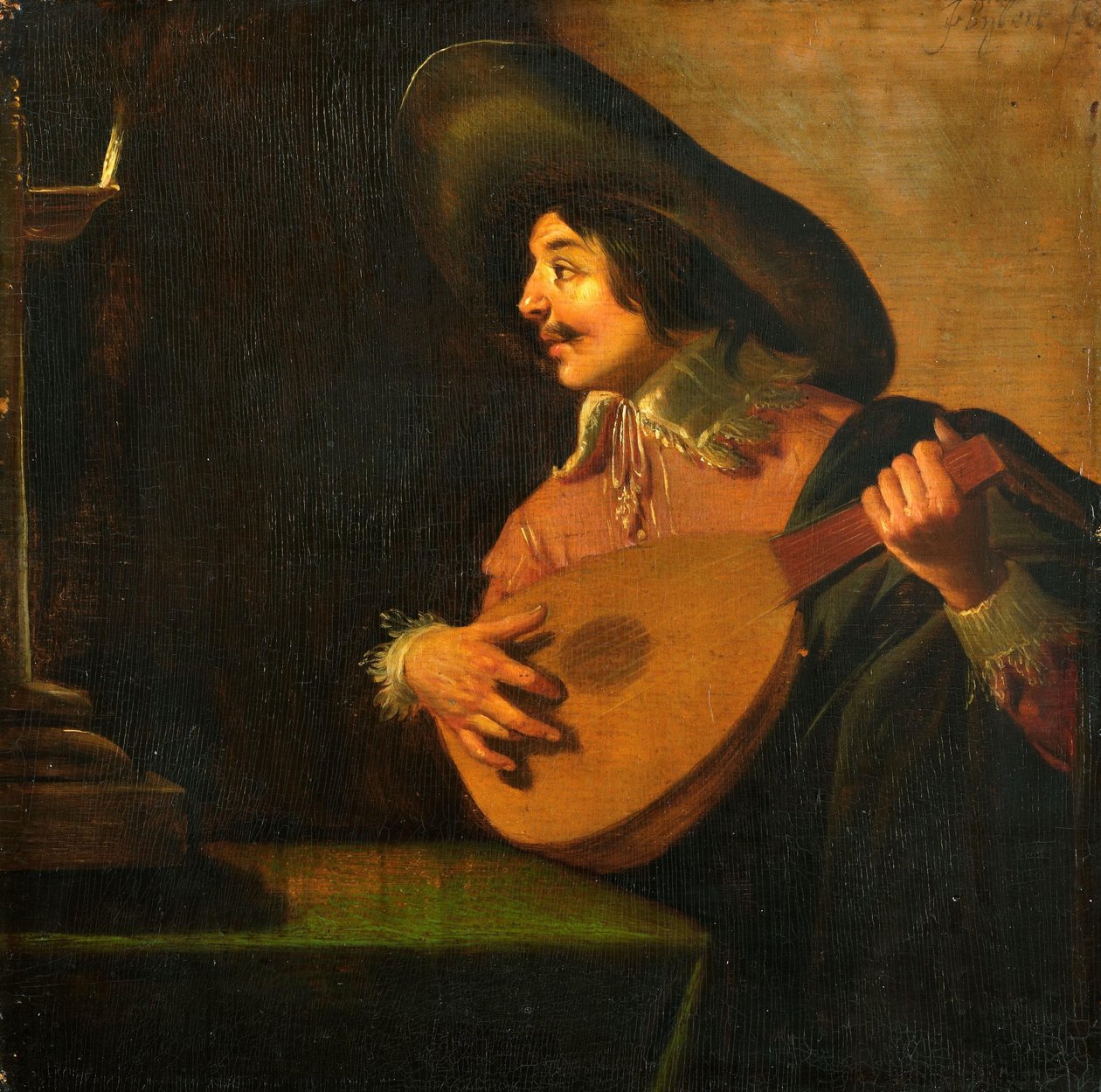 Lutespilleren af Jan van Bijlert