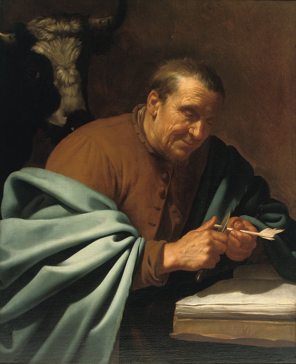 Evangelisten St. Lukas af Jan van Bijlert or Bylert