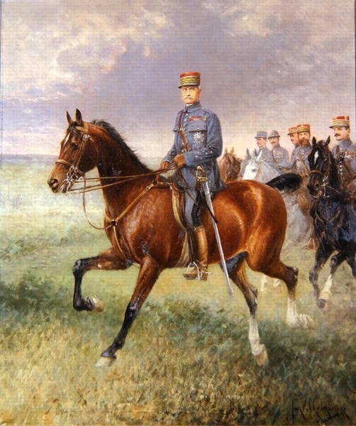 Marskal Ferdinand Foch, OM, GCB af Jan van Chelminski