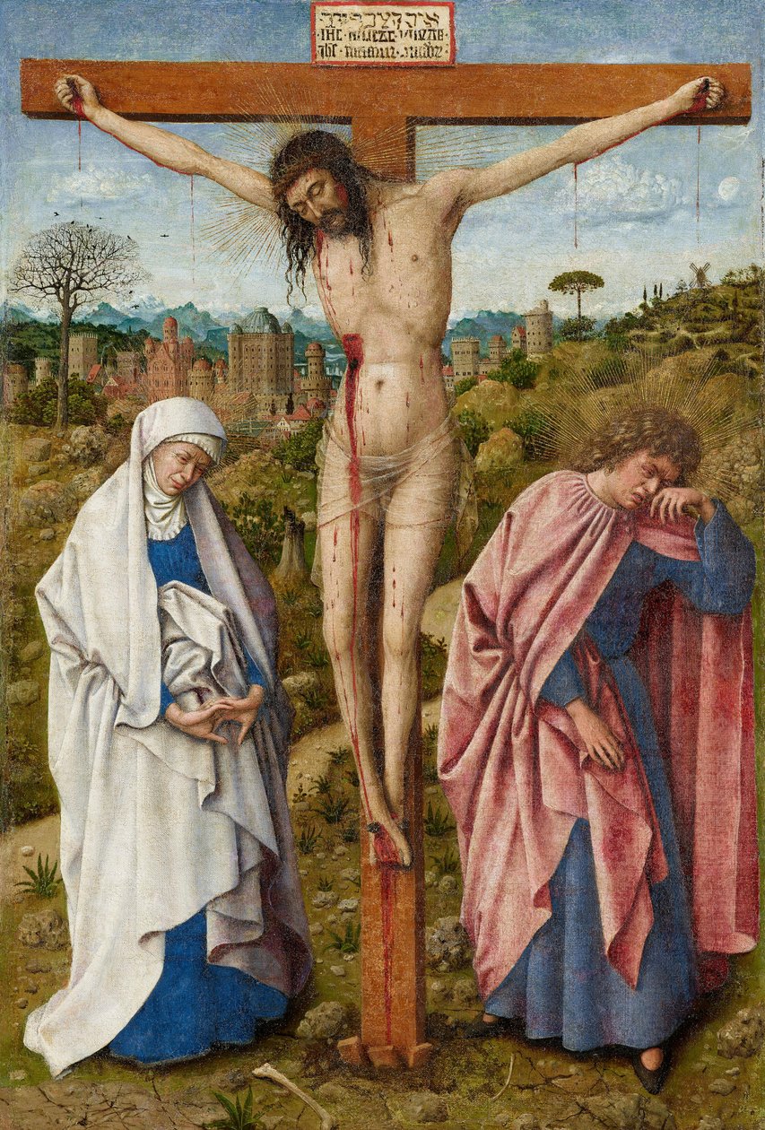Kristi korsfæstelse af Jan van Eyck