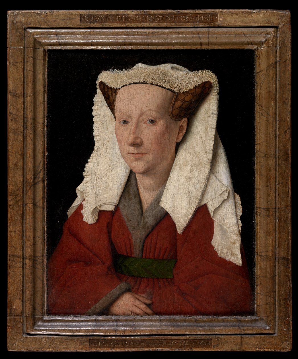 Portræt af Margaret van Eyck af Jan van Eyck