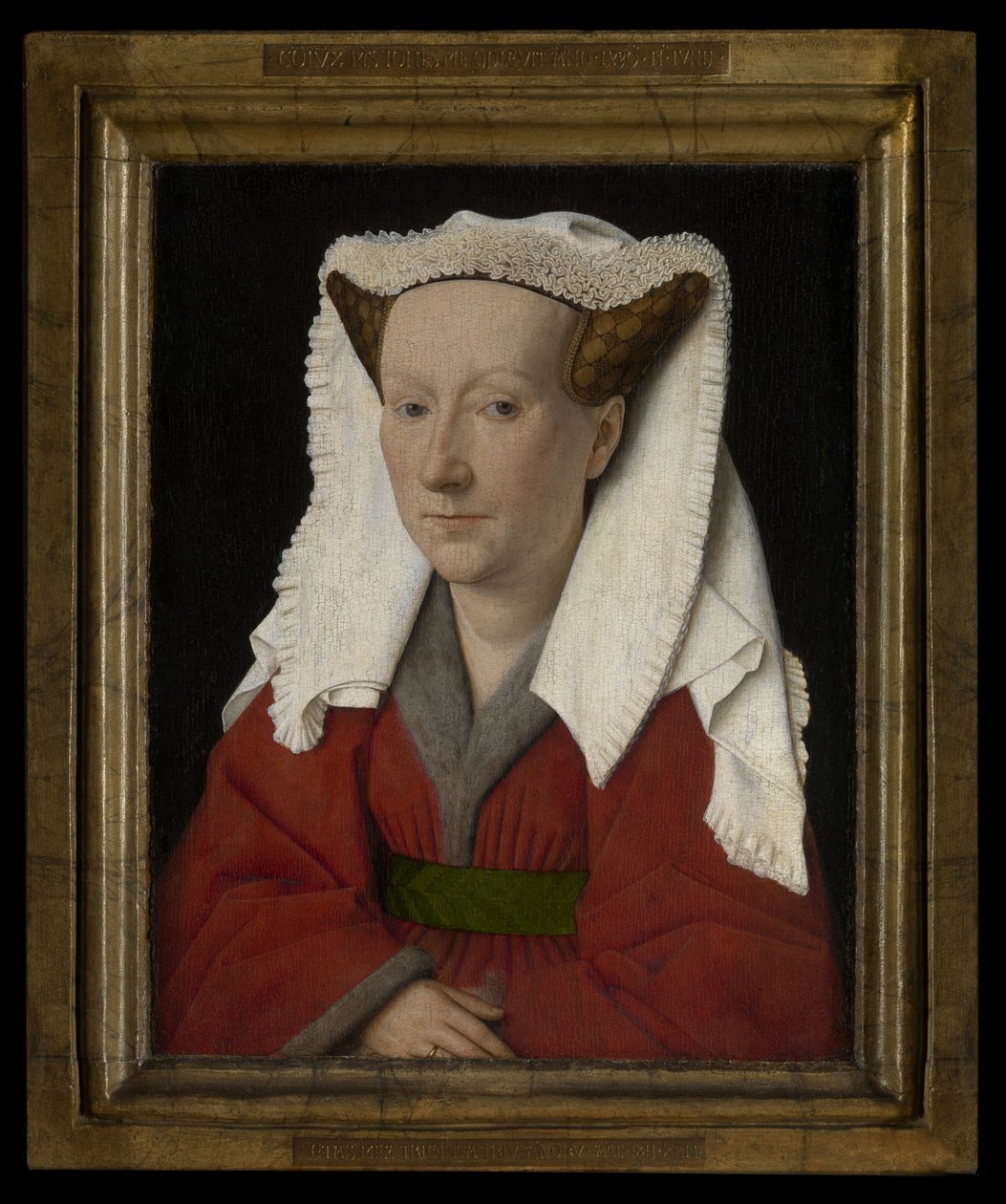 Portræt af Margareta van Eyck af Jan van Eyck