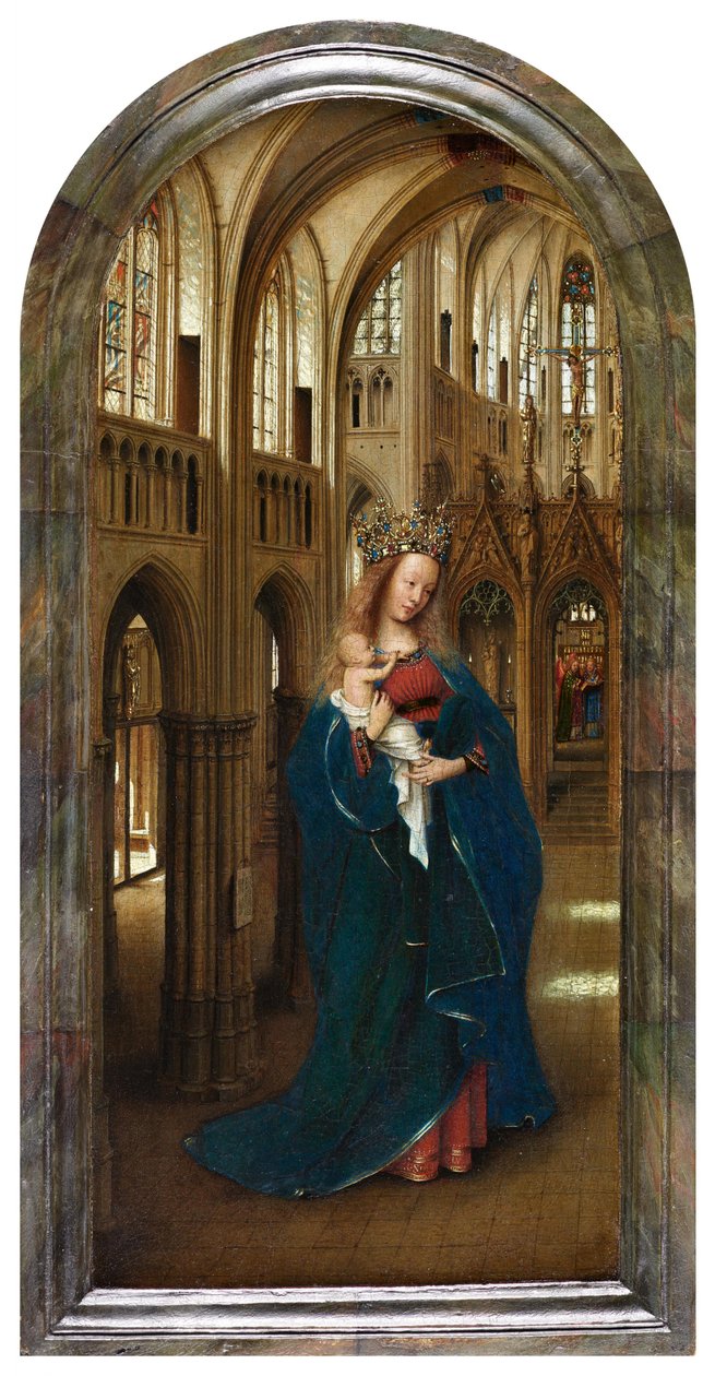 Madonnaen i kirken af Jan van Eyck