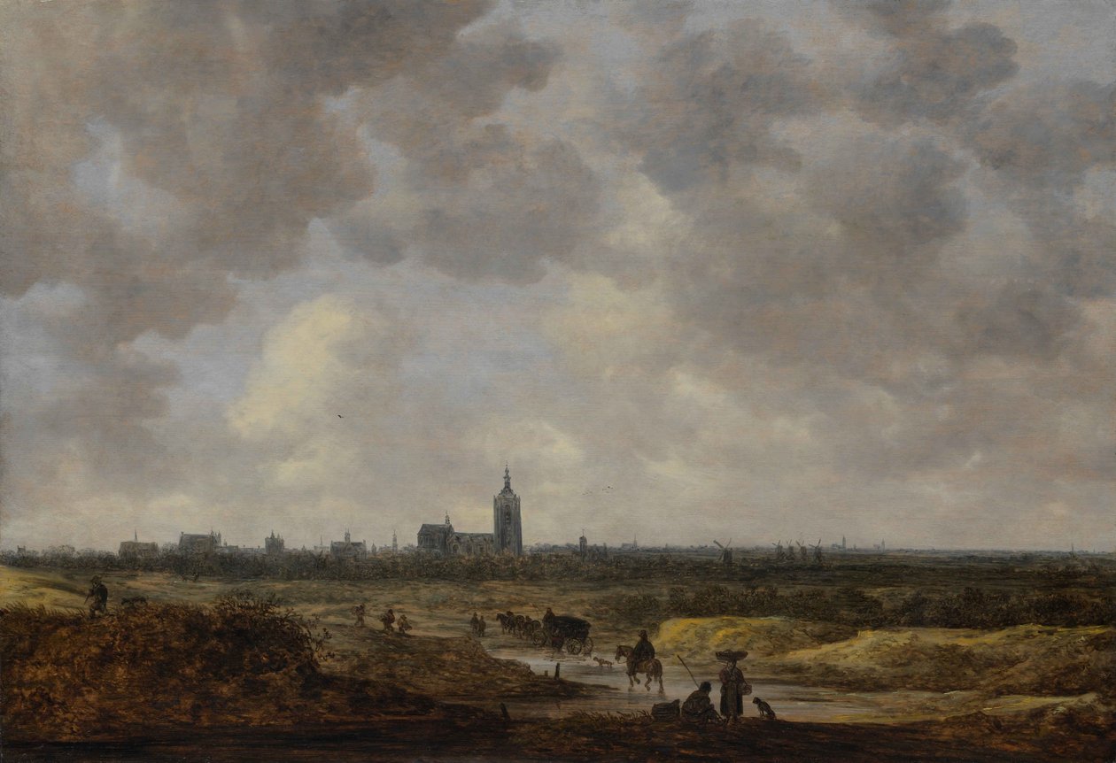 Udsigt over Haag fra nordvest af Jan van Goyen