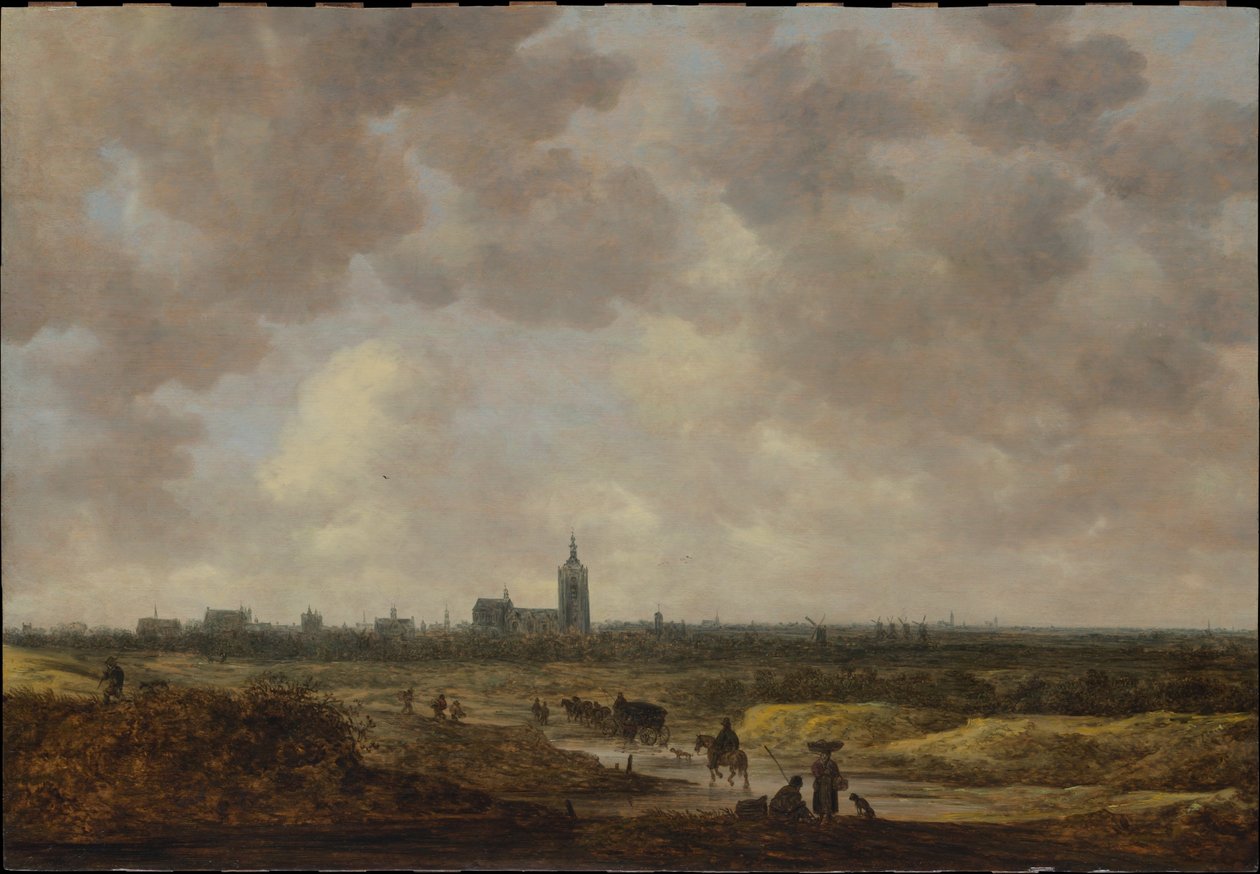 Udsigt over Haag fra nordvest af Jan van Goyen