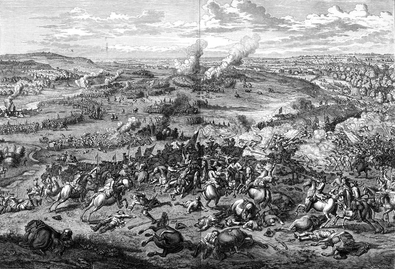 Slaget ved Hochstadt, Bayern, 13. august 1704, 1903. af Jan van Huchtenburg