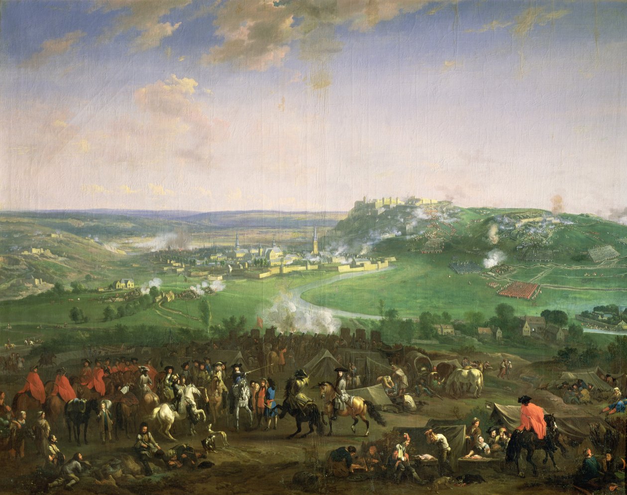 Belejringen af Namur, 1659 af Jan van Hugthenburgh
