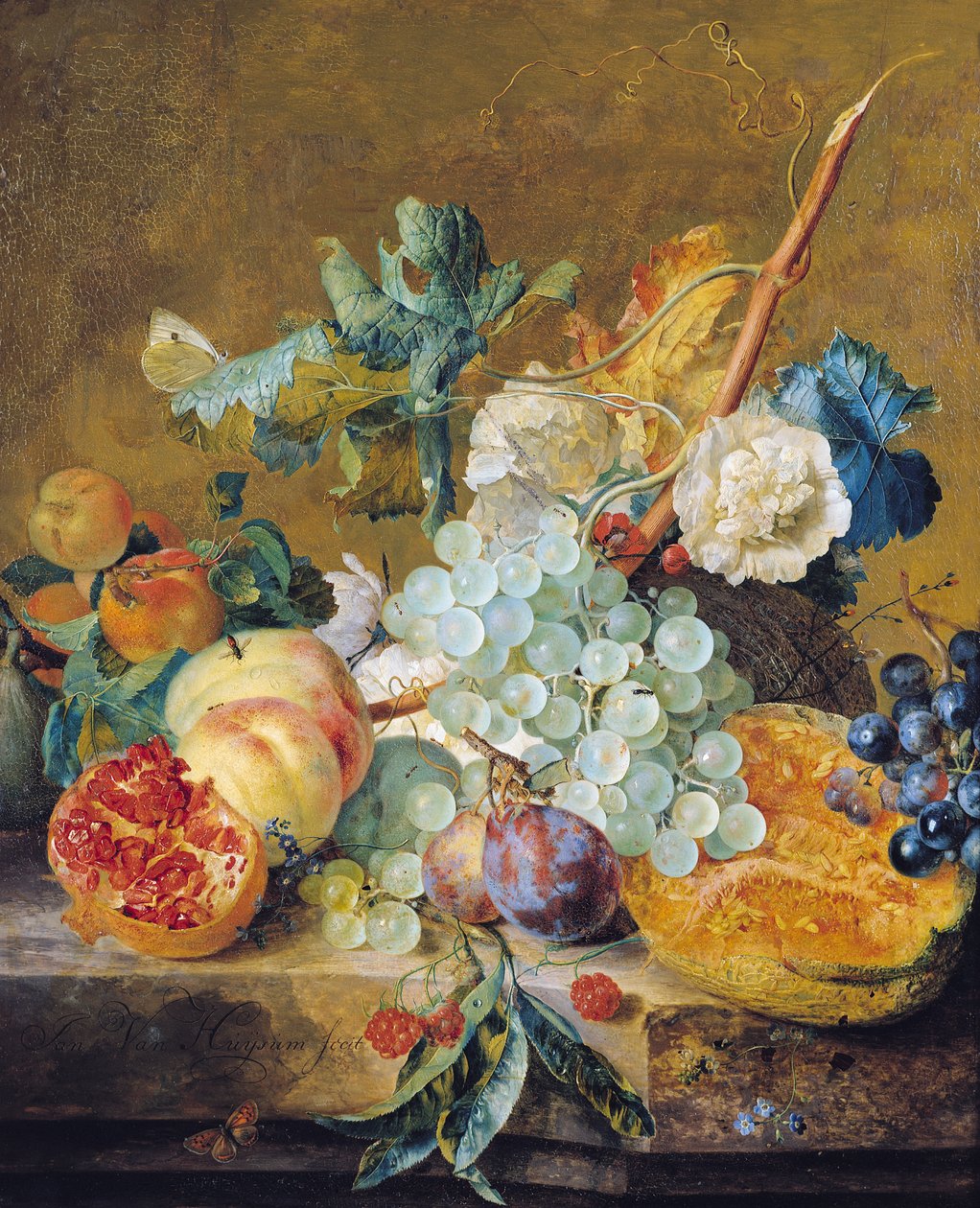 Blomster og Frugt af Jan van Huysum