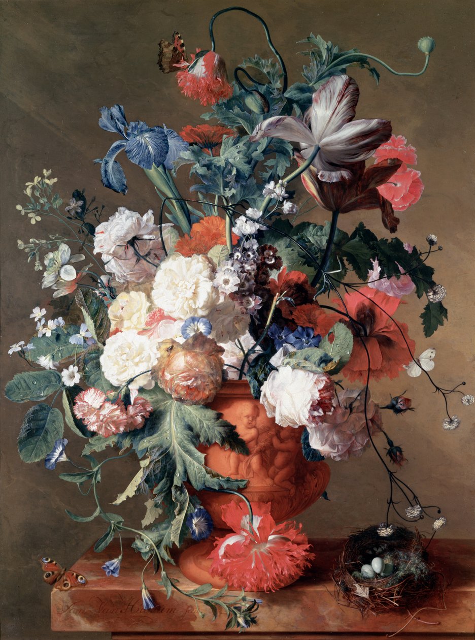 Stilleben af Jan van Huysum