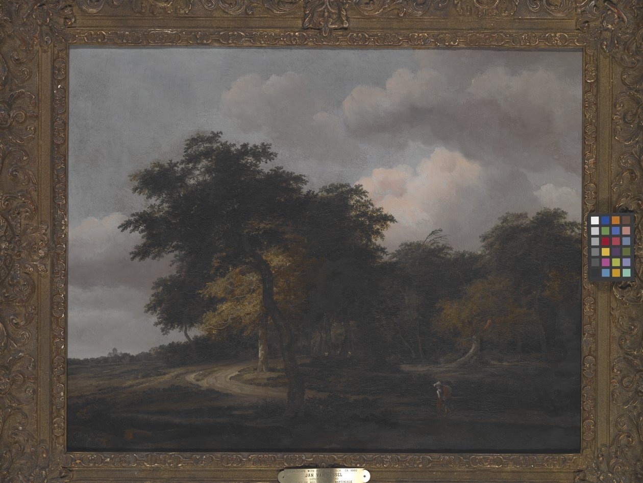 Landskab med Huis Ten Bosch, ca. 1660 (olie på lærred) af Jan van Kessel