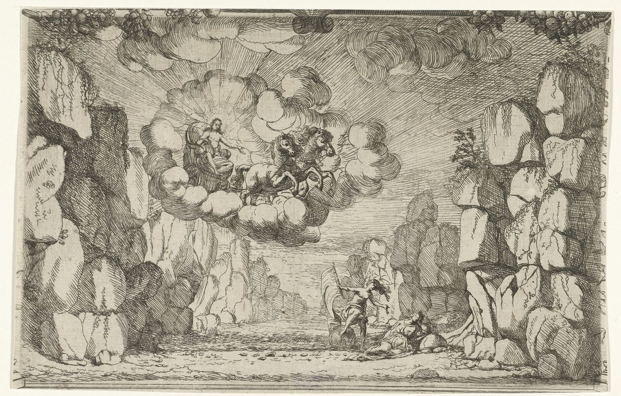Apollons udseende Design til sceneopsætning (serietitel) af Jan van Ossenbeeck