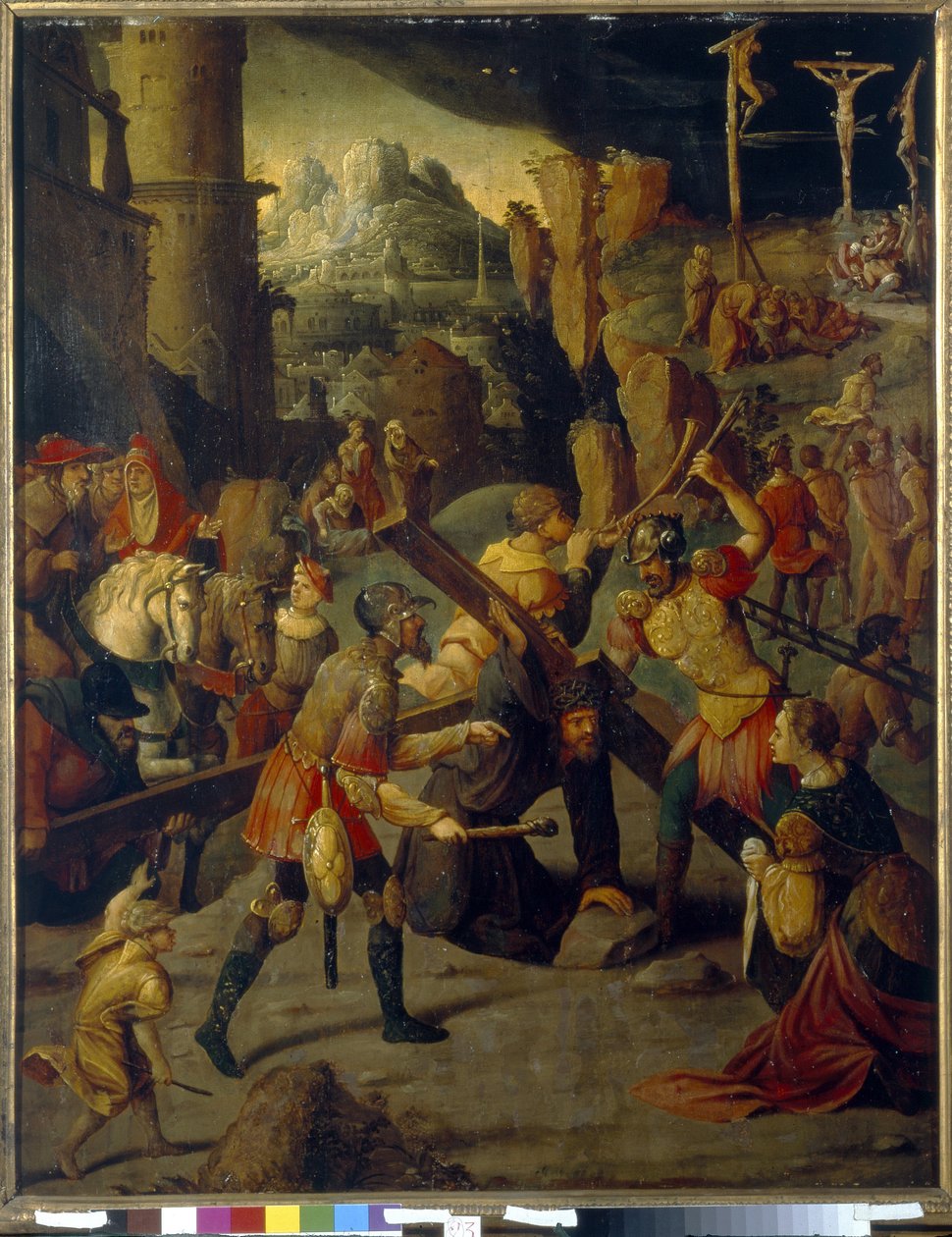 Episode af Kristi lidenskab: Golgata af Jan van Scorel