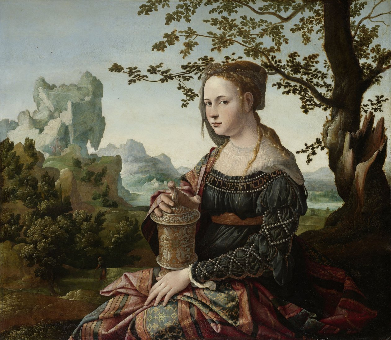 Maria Magdalena, ca. 1530 (olie på panel) af Jan van Scorel