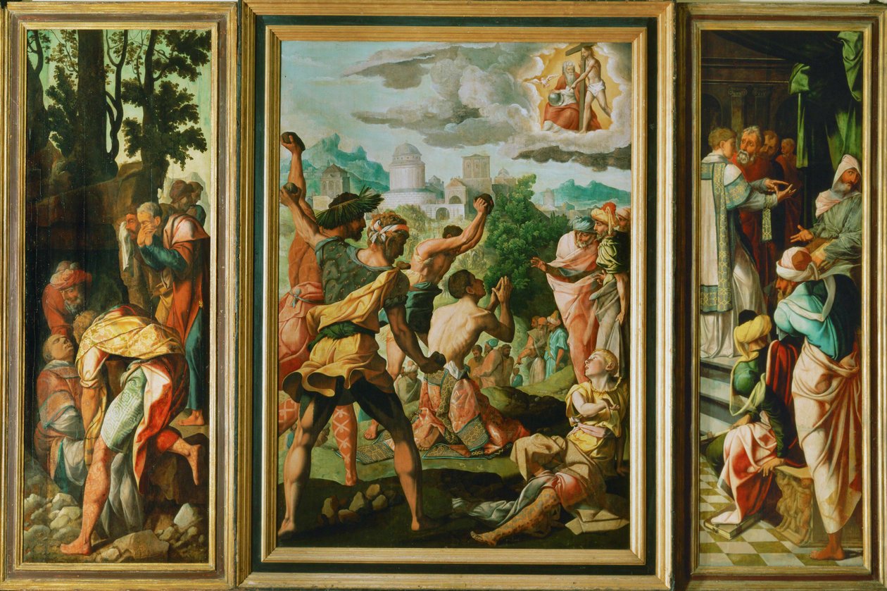 Polyptykon af St. James Major og St. Stephen, af Jan van Scorel