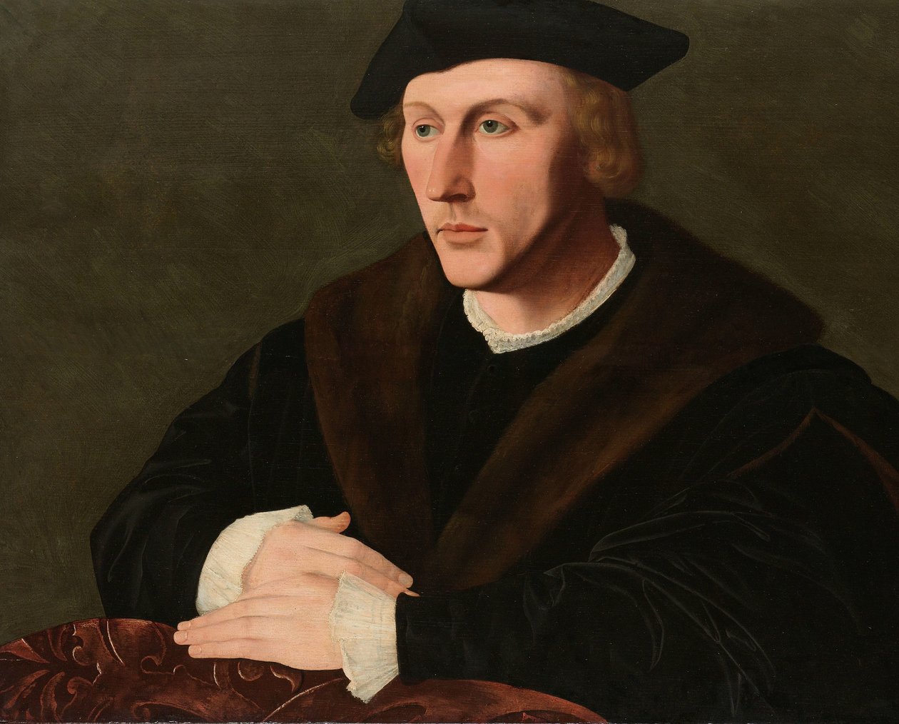 Portræt af Joris van Egmond Portræt af Joris van Egmond (1504-1559) af Jan van Scorel
