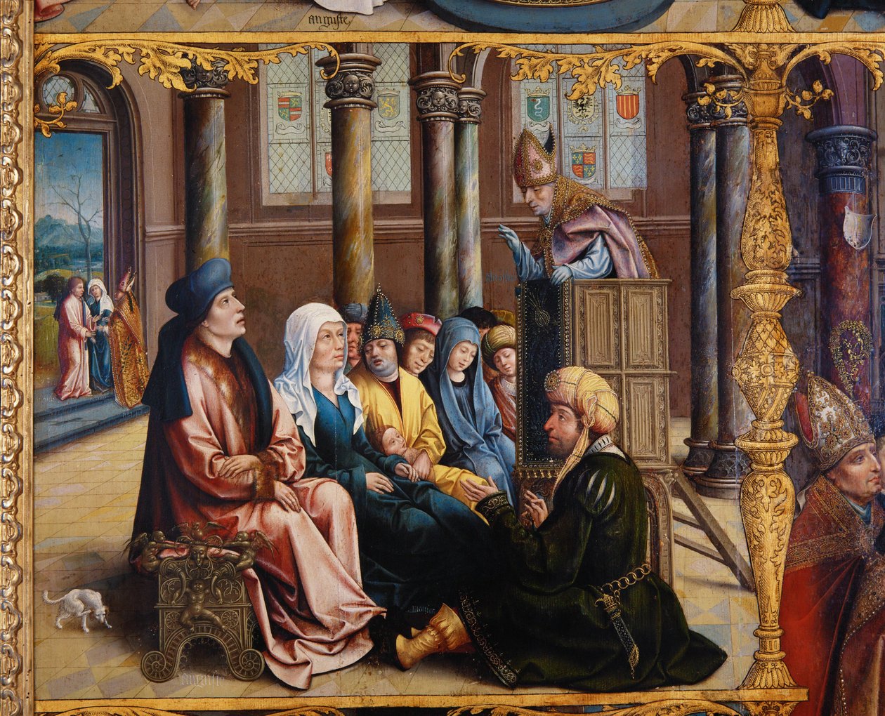 Sankt Augustins alter af Jan van Scorel