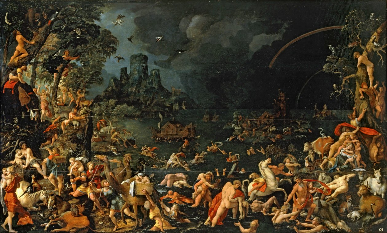 Oversvømmelsen ... af Jan van Scorel
