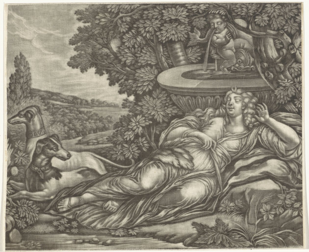sovende Diana af Jan van Somer (possibly)