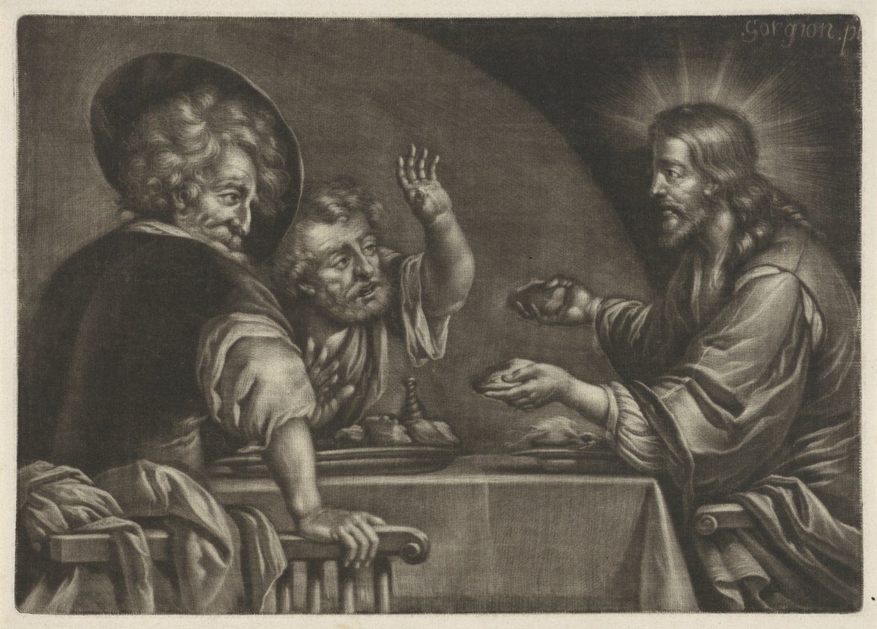 Måltid på Emmaus af Jan van Somer
