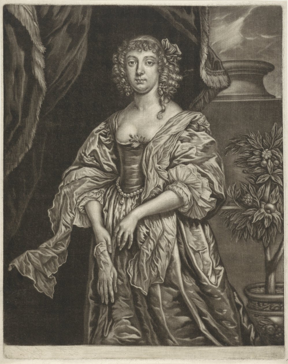 Portræt af Anna af Bedford af Jan van Somer