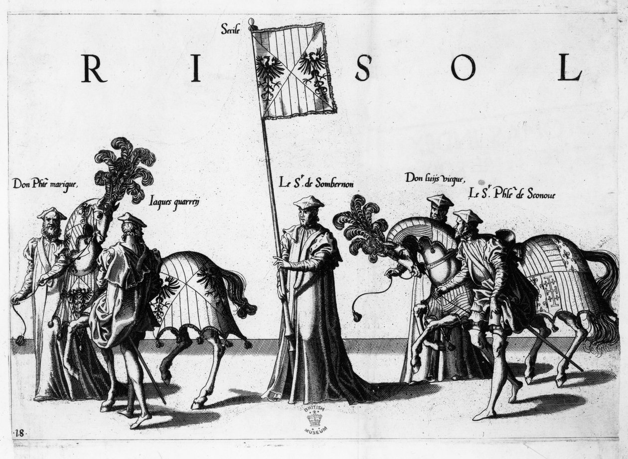 Siciliens våben ved kejser Charles V