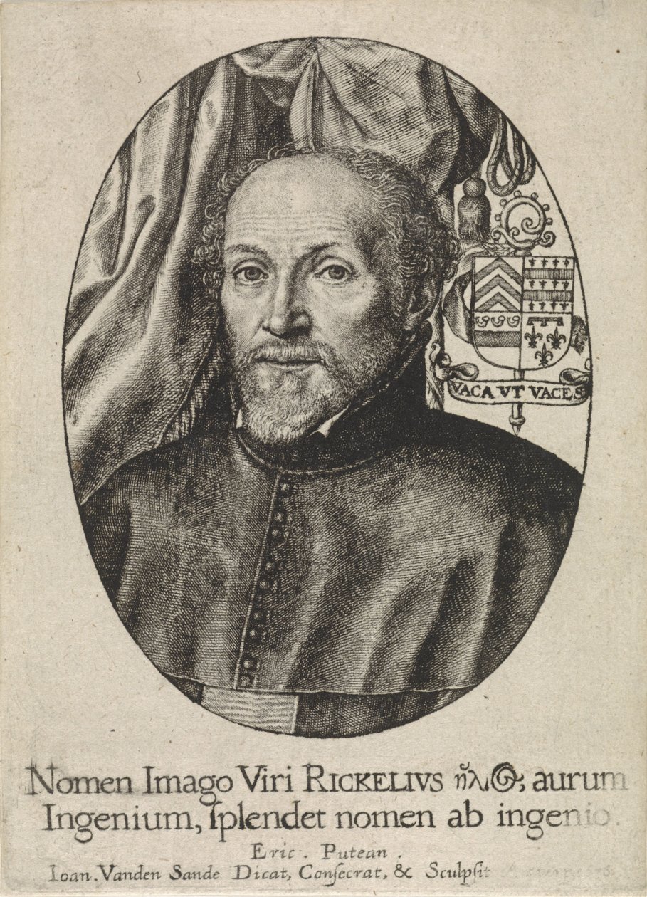 Portræt af teologen Dionysius Ryckel af Jan van de Sande