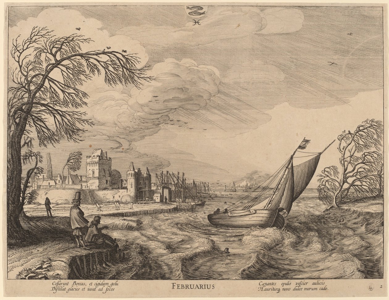 februar af Jan van de Velde II