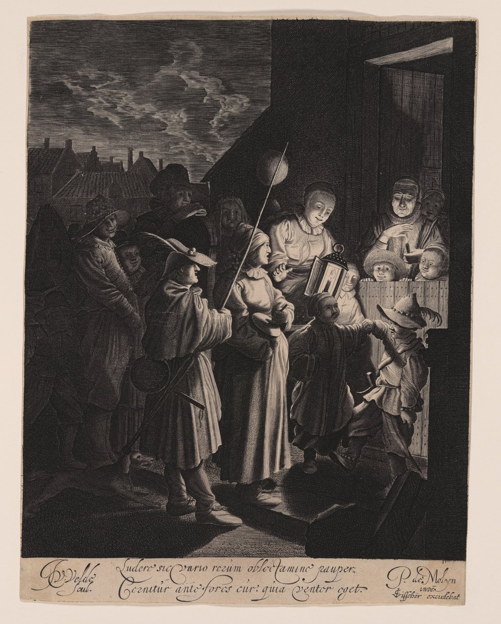 Fastelavnssøndag af Jan van de Velde II