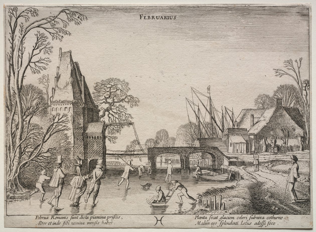 De tolv måneder: februar af Jan van de Velde II